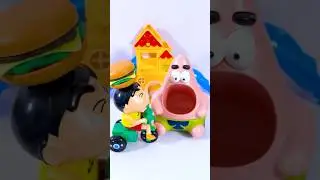 Satisfying Video Unboxing & Review Patrick Star, Shin Chan Cute Toys! ASMR #shinchan #toys