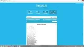 Hypersuggest - Tutorial