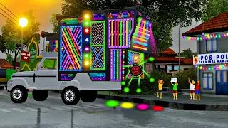 छोटे-छोटे बच्चों ने बुलाया डीजे 😈🔥👑  DJ pickup game ! DJ pickup ! Dj party ! Bus Simulator Indonesia