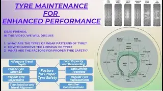Tyre Management I Tyre Wear Pattern I Tyre Maintenance I How to Improve Tyre Life I Tyre Safety