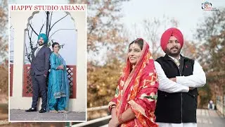 SlideShow PrWedding Photoshot, Varinder Singh Weds Rajwinder kaur  HAPPYY STUDIO ABIANA M-81468-0789