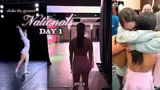 nationals vlog: day 1 (last comp ever) 🪩🤸