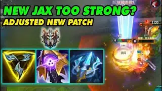 NEW Adjusted Jax = TOO STRONG?! | How to Beat Garen, Sett, Fiora, Yone, Poppy – High ELO WR China