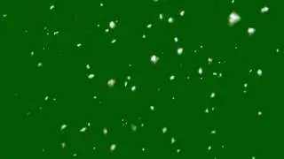 Green Screen Effects Snow Falling