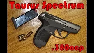 Taurus Spectrum, futuristic smooth pocket gun for personal protection.