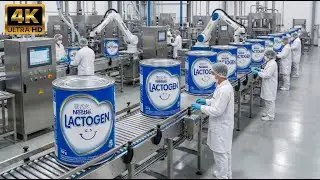 How Nestlé LACTOGEN Baby Milk Is Made 🍼 | Inside the Factory | Full Manufacturing Process