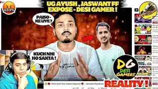 @Ugayushshorts168 reaction on Jaswant gamer Chaudhari // @desi gamer expose Jaswant Chaudhari
