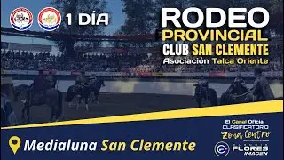 2DA. SERIE LIBRE - RODEO PROVINCIAL 1 DIA - CLUB SAN CLEMENTE - ASOCIACION TALCA ORIENTE