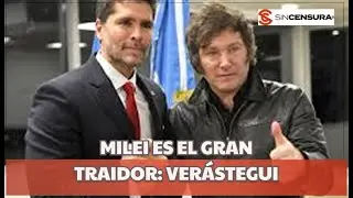 EXCLUSIVA Me ARREPIENTO de HABERLO APOYADO, VER&Aacute;STEGUI sobre MILEI