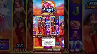 Две шторы за спин🔥Занос в Angel vs Sinner #заносынедели #zeusvshades #казино #slot