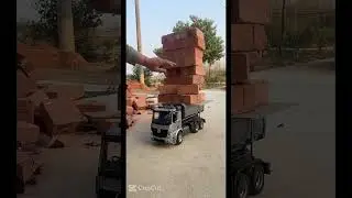 RC Truck power show #shorts #rc #robotics #toys #truck #mercedes #brick #respect#amazing #rcmini