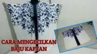 Cara Menjahit Baju Kebesaran || Baju kaftan