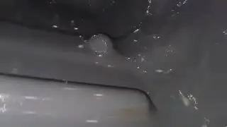 Lavando tanque da Hilux