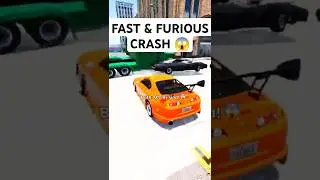Fast & Furious Supra Crash 😱 #shorts