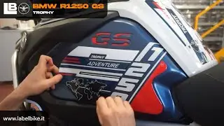 Refresh the Style of Your BMW R1250GS Trophy with Labelbike® Side Tank Protectors