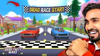 🎯Ultimate! Drag Race in Dude Theft Wars 🚗 💨
