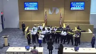 Ceremony for the Caribbean Dutch Police