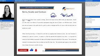 What Are Berms, Swales, and Contours in Construction? | Architect Registration Examination | ARE 5.0