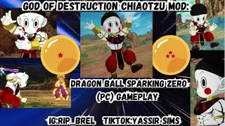 GOD OF DESTRUCTION CHIAOTZU MOD:DRAGON BALL SPARKING ZERO(PC)GAMEPLAY #chiaotzu #sparkingzero #2024