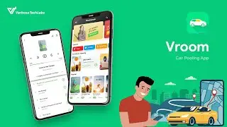2 App | Car Pooling App | Shared Transportation App | Rider + Driver App | Vroom | +91 7672 000 500