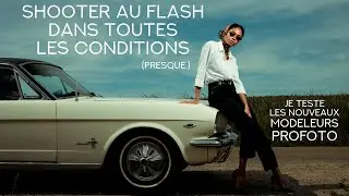 Je teste les nouveaux modeleurs Profoto ! Plein de setup lumière inside.