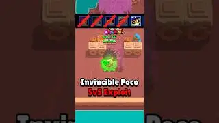 Free trophies with Poco exploit #supercell #brawlstars #shorts
