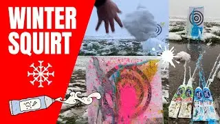 Winter Squirting &bull; Splashing &bull;  Crushing &bull;  Explosion &bull;  Test &bull; Experiment - Diplomato Mercedes-Benz