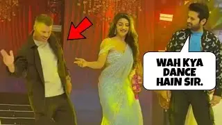 Shrellela,Nitin and David Warner Funny Dance Video Viral in social media😂.#davidwarner