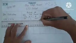 Materials ex.18/ value of material/LIFO methods/stores ledger account/cost accounts academy