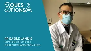 3 questions &agrave; Basile Landis, responsable de l&rsquo;unit&eacute; de rhinologie/olfactologie aux HUG  🩺