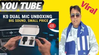 Voice saaf toh video hit! 🔥 My secret to clean audio finally revealed.​🎤 🎧 🔇 ✅  🎬#K9mic#wirelessmic