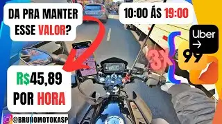 🔴 COMO FAZER R$40+ POR HORA NAS ENTREGAS | UBER | 99 | LALAMOVE | BORZO | YAMAHA FACTOR 150