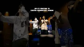 Jay-Z's reaction to Chester Bennington's scream