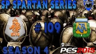PES 2015 MASTER LEAGUE - SP SPARTAN SERIES # 109 - INTERNATIONAL V Argentina