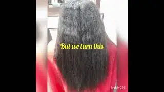Repair chemical burn hair with keratin repair system