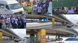 Live: Flower Pot interchange Commissioned By President Akuffo Addo