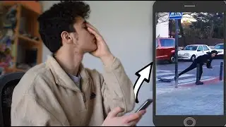 REACCIONANDO a las PEORES CA&Iacute;DAS en SKATE de mis SUBS