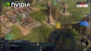 Age of Empires 4 - 1v1 Knights templar vs Holy Roman Empire Fast Win | Multiplayer Gameplay