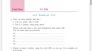 9th std ssc board , English 1.1 poem life by charlotte Bront&euml; 