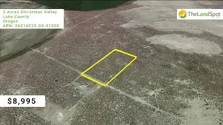 5 Acres Christmas Valley, Lake County | Land for Sale in Oregon