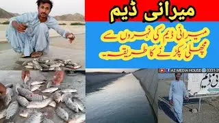 میرانی ڈیم کی نہروں سے مچلھی پکڑ نے کا آسان طریقہ۔۔۔#