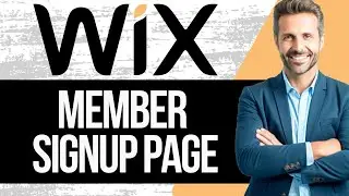 Как создать страницу регистрации и профиля участников в Wix