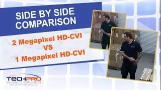 Side by Side - 1 Megapixel (720p) vs 2 Megapixel (1080p) HD-CVI
