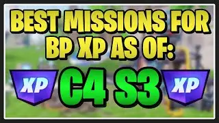Chapter 4 S3: BEST FORTNITE SAVE THE WORLD MISSIONS FOR BATTLE PASS XP