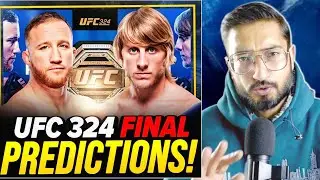 UFC 324 Final Predictions | Who Wins Gaethje vs Pimblett?
