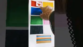 🧡💙💜💚🩷🖤🤍❤️#satisfying #colormixingmagic
