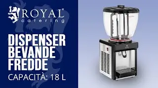 Dispenser bevande fredde Royal Catering RCSD-25C | Presentazione del prodotto