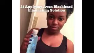Avon 2 Step Night Time Face Cleansing Tutorial