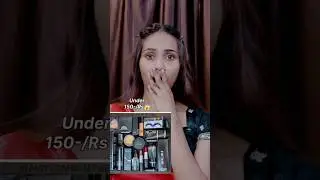 World'S Cheapest Makeup Kit From Meesho Rs.150 😱😖 #makeup #shorts #youtubeshorts#meesho