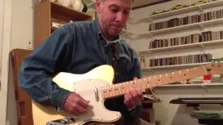 2013 Aztec Gold Fender Special Run (FSR) Mexican Standard Telecaster, Part1